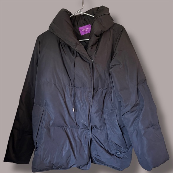 Black Puffer Jacket - Picture 1 of 2